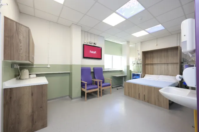 Renovated Maternity Bereavement Room
